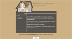 Desktop Screenshot of capitalroofingandremodeling.com